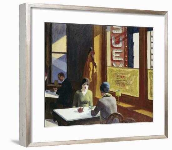 Chop Suey, 1929-Edward Hopper-Framed Giclee Print