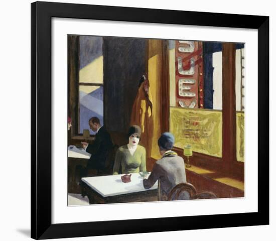 Chop Suey, 1929-Edward Hopper-Framed Giclee Print