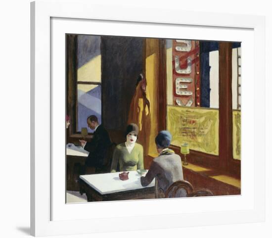 Chop Suey, 1929-Edward Hopper-Framed Giclee Print