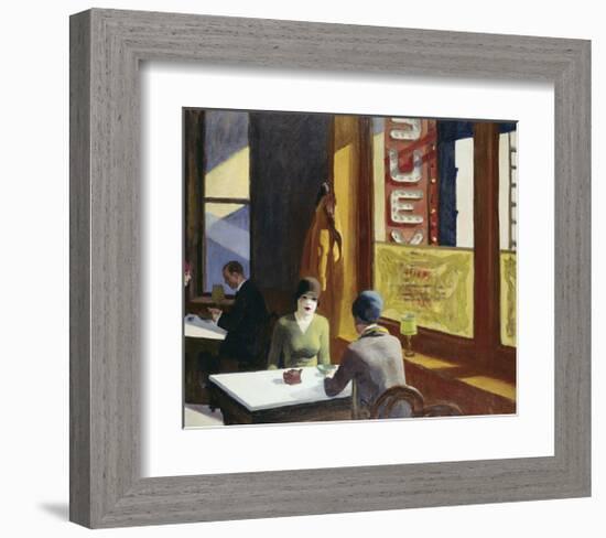 Chop Suey, 1929-Edward Hopper-Framed Giclee Print