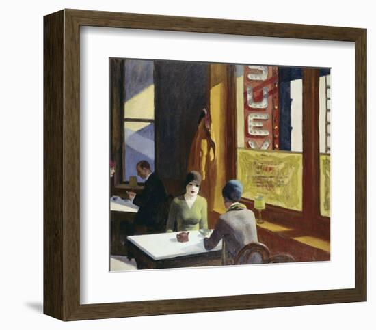 Chop Suey, 1929-Edward Hopper-Framed Giclee Print