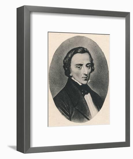'Chopin', 1895-Unknown-Framed Photographic Print