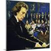 Chopin Played Mostly in the Salons of the Rich-null-Mounted Giclee Print