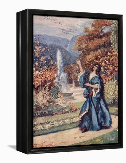 Chopin Valse D Flat 6-Norman Price-Framed Stretched Canvas