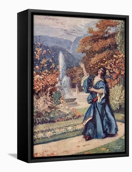 Chopin Valse D Flat 6-Norman Price-Framed Stretched Canvas