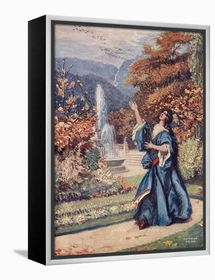 Chopin Valse D Flat 6-Norman Price-Framed Stretched Canvas