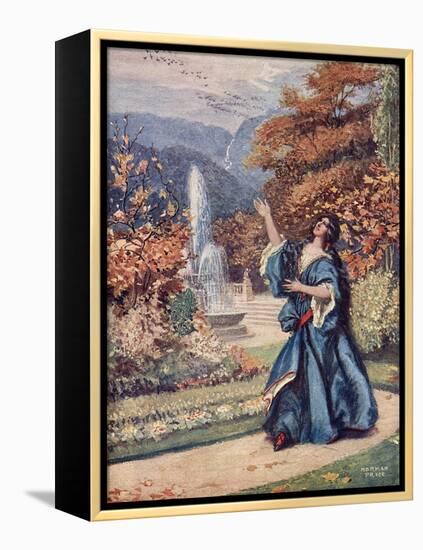 Chopin Valse D Flat 6-Norman Price-Framed Stretched Canvas