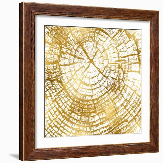 Chopped Gold II-Danielle Carson-Framed Art Print