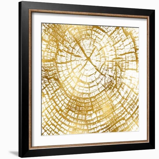 Chopped Gold II-Danielle Carson-Framed Art Print