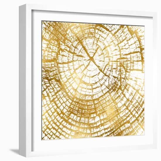 Chopped Gold II-Danielle Carson-Framed Art Print