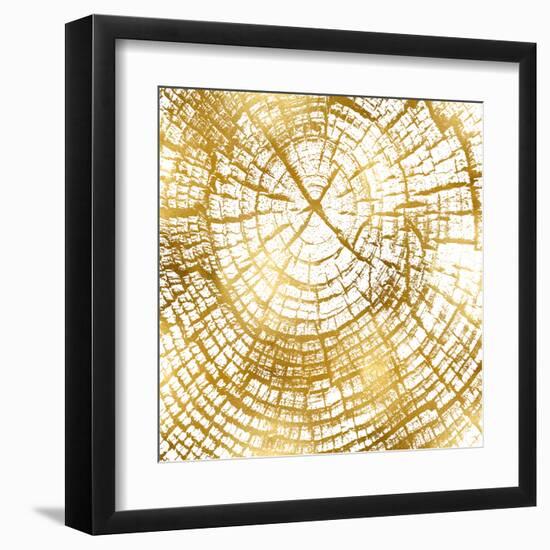 Chopped Gold II-Danielle Carson-Framed Art Print