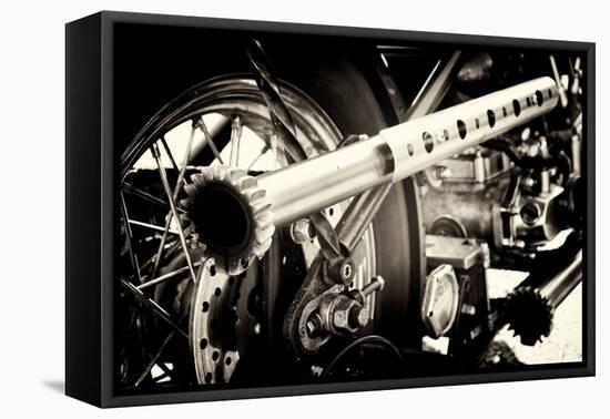 Chopper Motorbike-Tim Kahane-Framed Premier Image Canvas