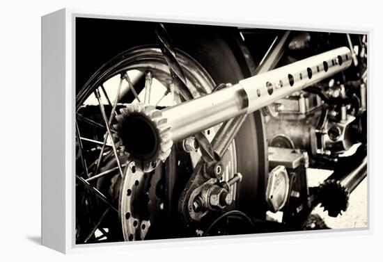 Chopper Motorbike-Tim Kahane-Framed Premier Image Canvas