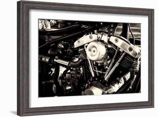 Chopper Motorbike-Tim Kahane-Framed Photographic Print