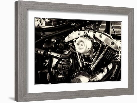 Chopper Motorbike-Tim Kahane-Framed Photographic Print