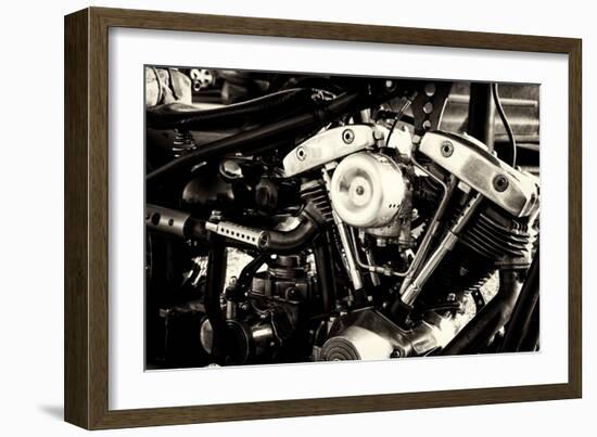 Chopper Motorbike-Tim Kahane-Framed Photographic Print