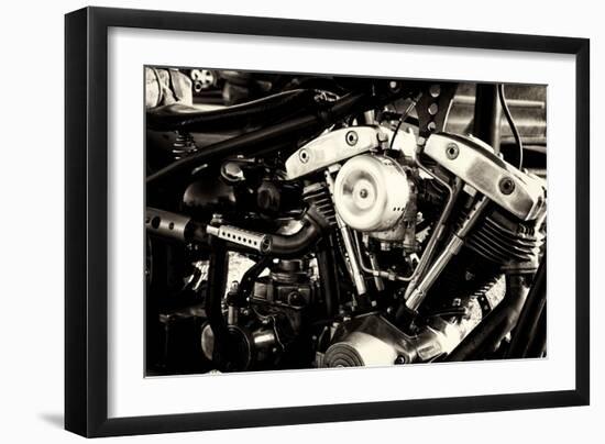 Chopper Motorbike-Tim Kahane-Framed Photographic Print