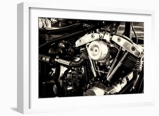 Chopper Motorbike-Tim Kahane-Framed Photographic Print