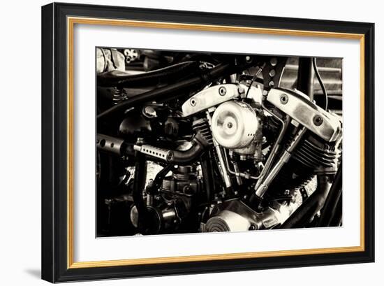 Chopper Motorbike-Tim Kahane-Framed Photographic Print