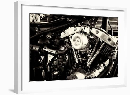 Chopper Motorbike-Tim Kahane-Framed Photographic Print