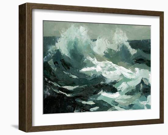 Choppy Ocean View II-Emma Caroline-Framed Art Print