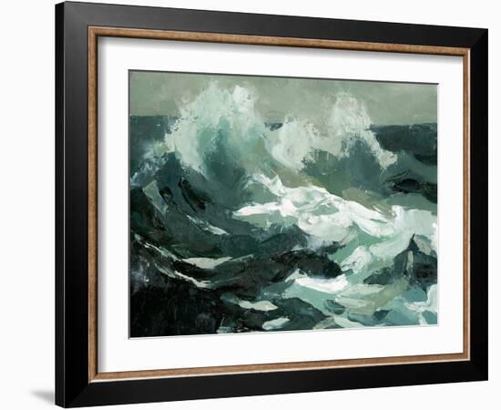 Choppy Ocean View II-Emma Caroline-Framed Art Print