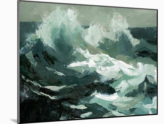 Choppy Ocean View II-Emma Caroline-Mounted Art Print