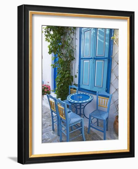 Chora, Amorgos, Cyclades, Aegean, Greek Islands, Greece, Europe-Tuul-Framed Photographic Print