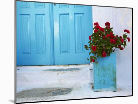 Chora, Amorgos, Cyclades, Aegean, Greek Islands, Greece, Europe-Tuul-Mounted Photographic Print