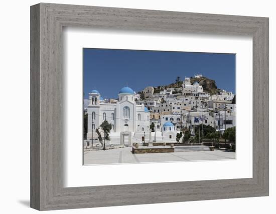 Chora, Ios, Cyclades, Greek Islands, Greece-Rolf Richardson-Framed Photographic Print