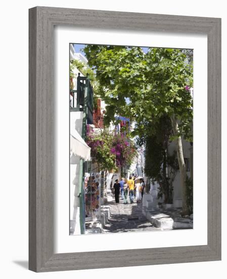 Chora, Mykonos, Cyclades, Greek Islands, Greece, Europe-Angelo Cavalli-Framed Photographic Print