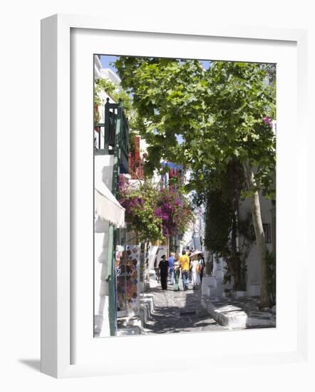 Chora, Mykonos, Cyclades, Greek Islands, Greece, Europe-Angelo Cavalli-Framed Photographic Print