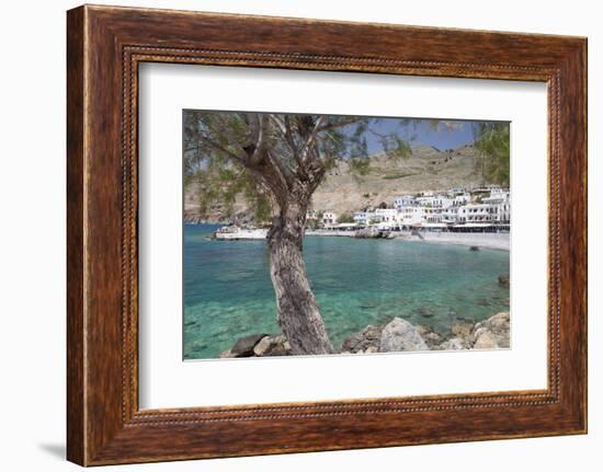 Chora Sfakion, South Crete, Crete, Greek Islands, Greece, Europe-Markus Lange-Framed Photographic Print