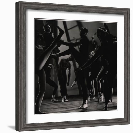 Choreographer Jerome Robbins-Gjon Mili-Framed Photographic Print