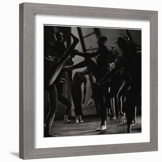 Choreographer Jerome Robbins-Gjon Mili-Framed Photographic Print
