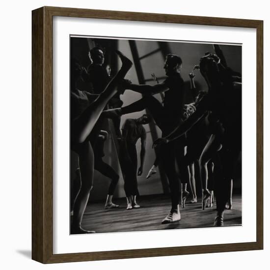 Choreographer Jerome Robbins-Gjon Mili-Framed Photographic Print