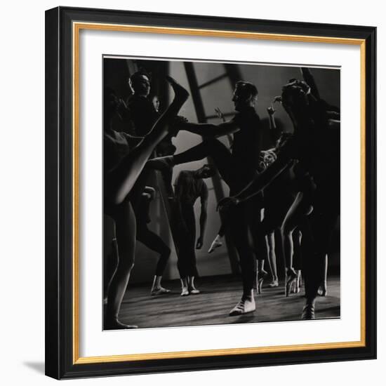 Choreographer Jerome Robbins-Gjon Mili-Framed Photographic Print