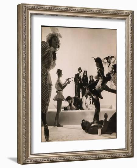 Choreographer Jerome Robbins-Gjon Mili-Framed Photographic Print