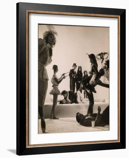 Choreographer Jerome Robbins-Gjon Mili-Framed Photographic Print