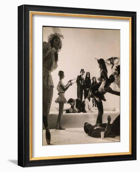 Choreographer Jerome Robbins-Gjon Mili-Framed Photographic Print