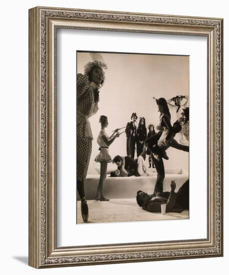 Choreographer Jerome Robbins-Gjon Mili-Framed Photographic Print