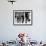 Choreographer Twyla Tharp Observing Rehearsal of American Ballet Theater Dancers-Gjon Mili-Framed Premium Photographic Print displayed on a wall