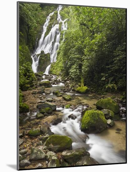 Chorro El Macho Falls, Anton El Valle, Panama-William Sutton-Mounted Photographic Print