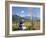 Chorten and Prayer Flags in the Punakha Valley Near Chimi Lhakhang Temple, Punakha, Bhutan, Himalay-Lee Frost-Framed Photographic Print