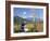 Chorten and Prayer Flags in the Punakha Valley Near Chimi Lhakhang Temple, Punakha, Bhutan, Himalay-Lee Frost-Framed Photographic Print