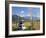 Chorten and Prayer Flags in the Punakha Valley Near Chimi Lhakhang Temple, Punakha, Bhutan, Himalay-Lee Frost-Framed Photographic Print