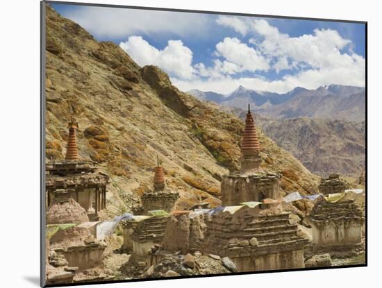 Chortens, Hemis Gompa (Monastery), Hemis, Ladakh, Indian Himalayas, India, Asia-Jochen Schlenker-Mounted Photographic Print