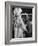 Chorus Girl Getting a Pedicure During Filming of the Movie "The Ziegfeld Follies"-John Florea-Framed Photographic Print