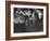 Chorus Girl-Singer Linda Lombard, Resting Her Legs after a Tough Night on Stage-George Silk-Framed Photographic Print