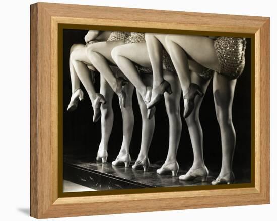 Chorus Girls' Legs-Bettmann-Framed Premier Image Canvas